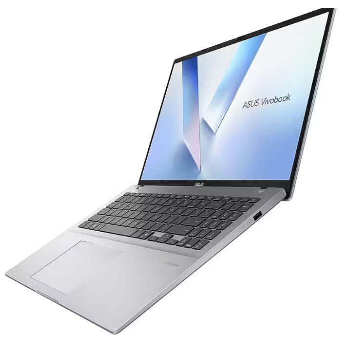 Лаптоп ASUS Vivobook 16 M1607GA-MB003W, 16" WUXGA (1920x1200), AMD Ryzen AI 7 445, 16GB DDR5, 512GB SSD, Windows 11 Home - 90NB1