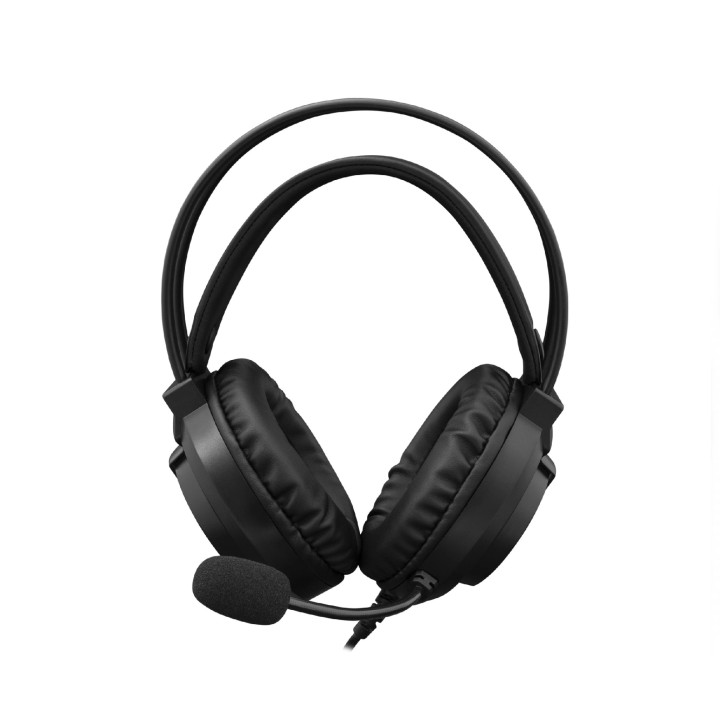 Слушалки с микрофон White Shark WOLF, 50mm, USB, RGB подсветка, черни - 5