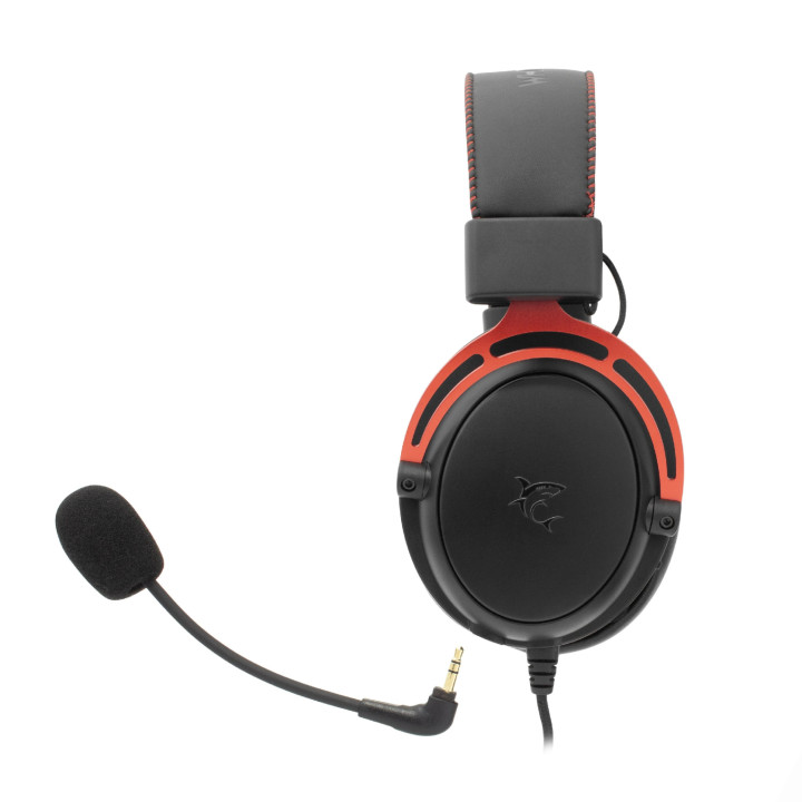 Геймърски слушалки White Shark Gorilla, 53mm, Stereo 2.0, 3.5mm jack - GORILLA-BLACK/RED - 4
