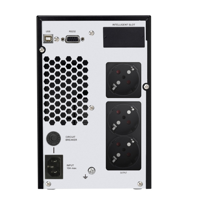 Токозахранващо устройство FSP Group Champ Tower, 1000VA/900W, Online, LCD, 3x Schuko - PPF8001326 - 2