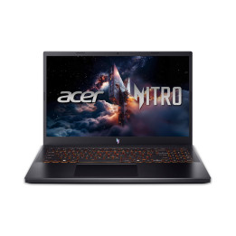 Лаптоп Acer Nitro V15 ANV15-52-79FQ, 15.6" Full HD IPS 165Hz, Intel Core 7 240H, RTX 4050 6GB, 16GB DDR5, 512GB SSD, Free OS - N