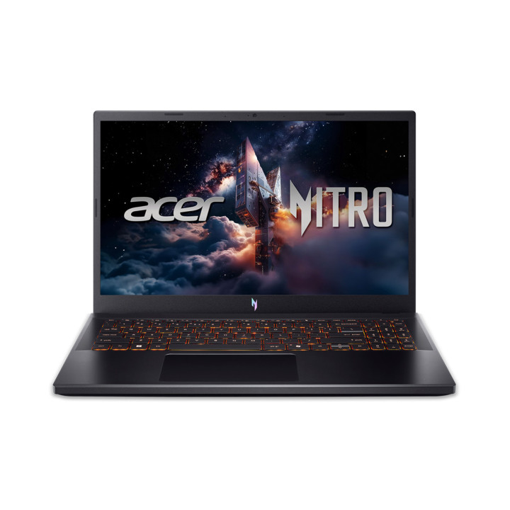 Лаптоп Acer Nitro V15 ANV15-52-79FQ, 15.6" Full HD IPS 165Hz, Intel Core 7 240H, RTX 4050 6GB, 16GB DDR5, 512GB SSD, Free OS - N