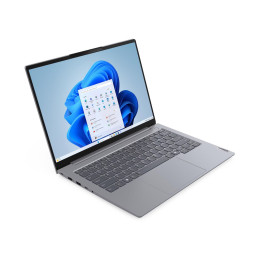 Лаптоп Lenovo ThinkBook 14 G7, 14" WUXGA IPS, Ryzen 5 7535HS, 16GB DDR5, 256GB SSD, Free OS - 21MV001NBM - 1