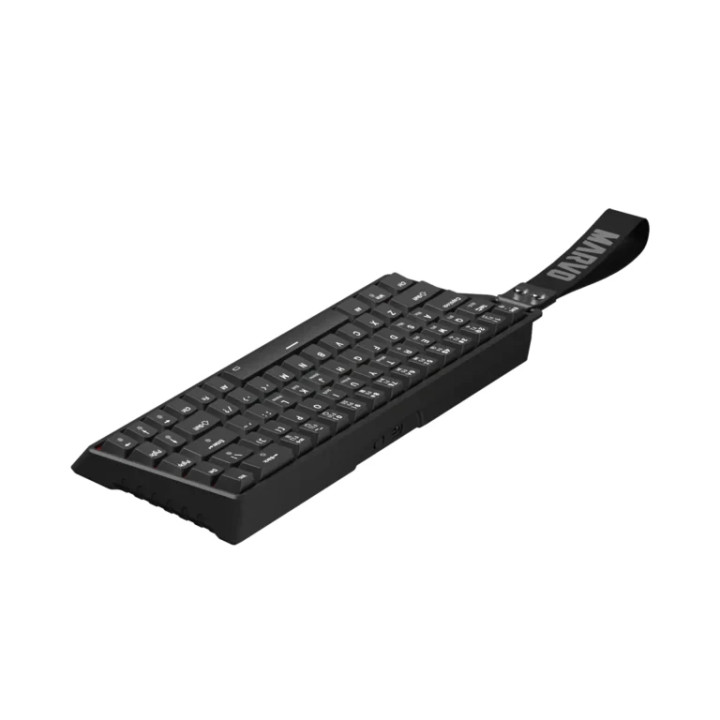 Безжична механична геймърска клавиатура Marvo Saber KG965W, 65%, Banana Crystal Linear, RGB подсветка, Bluetooth 5.3 - KG965W-BK