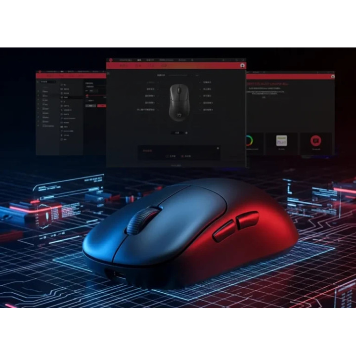 Безжична геймърска мишка Marvo Niro B40 M529W, 10000dpi, 2.4G/Bluetooth 5.3, 6 бутона - M529W-BK - 6