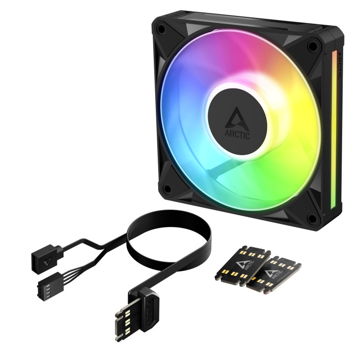 Вентилатор ARCTIC BioniX P12 A-RGB, 120mm PWM 450-3000 RPM - ACFAN00335A - 3