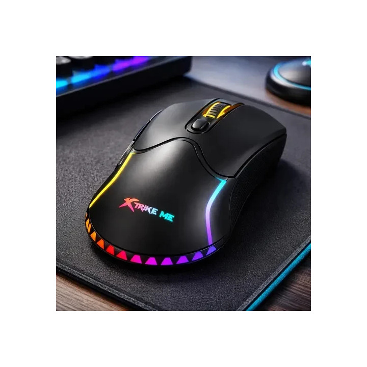 Безжична геймърска мишка Xtrike ME GW-610, 8000 dpi, RGB подсветка, 7 бутона - XTRM-GW-610 - 2