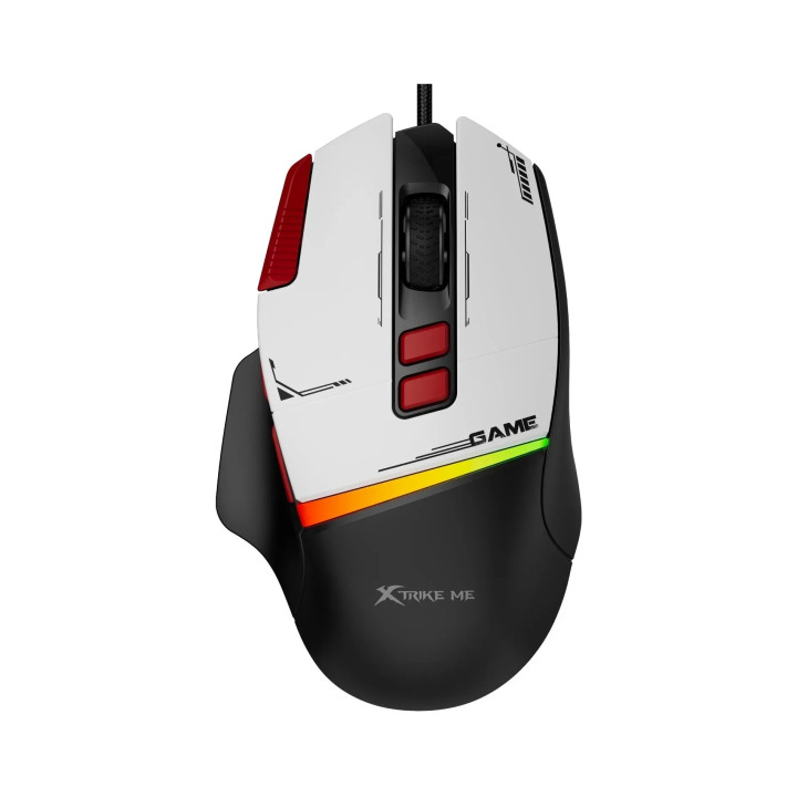 Геймърска мишка Xtrike ME GM-325, 7200dpi, RGB, 8 програмируеми бутона - XTRM-GM-325-BK - 1
