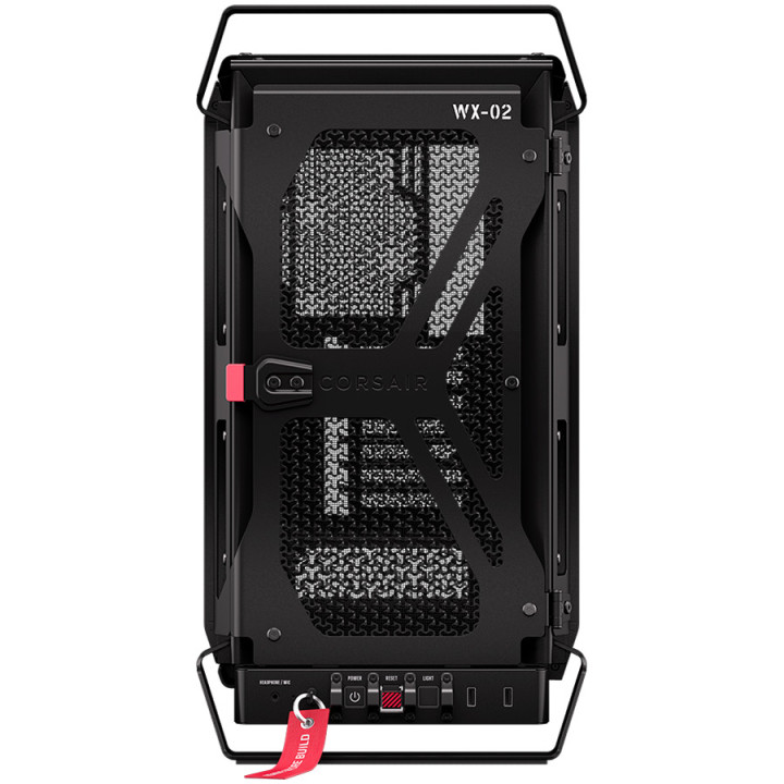 Кутия за компютър Corsair WARTHOG, Midi Tower, ATX/E-ATX/mATX/Mini-ITX, Черна - CC-9011349-WW - 2
