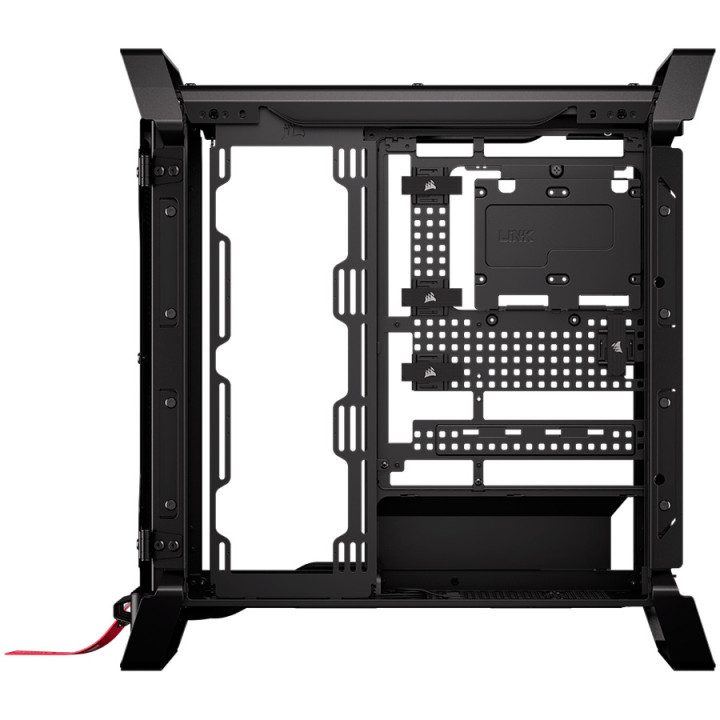 Кутия за компютър Corsair WARTHOG, Midi Tower, ATX/E-ATX/mATX/Mini-ITX, Черна - CC-9011349-WW - 4
