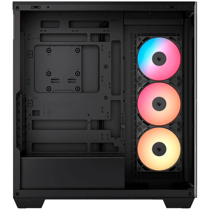 Кутия за компютър CORSAIR 3500X RSR ARGB Tempered Glass Mid-Tower, Black - CC-9011322-WW - 2