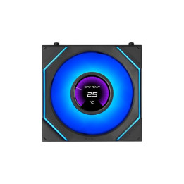 Вентилатор Lian Li SL-INF LCD FLEX, 120mm Reverse Blade LCD Display ARGB - 12RSLIND1F1B - 1