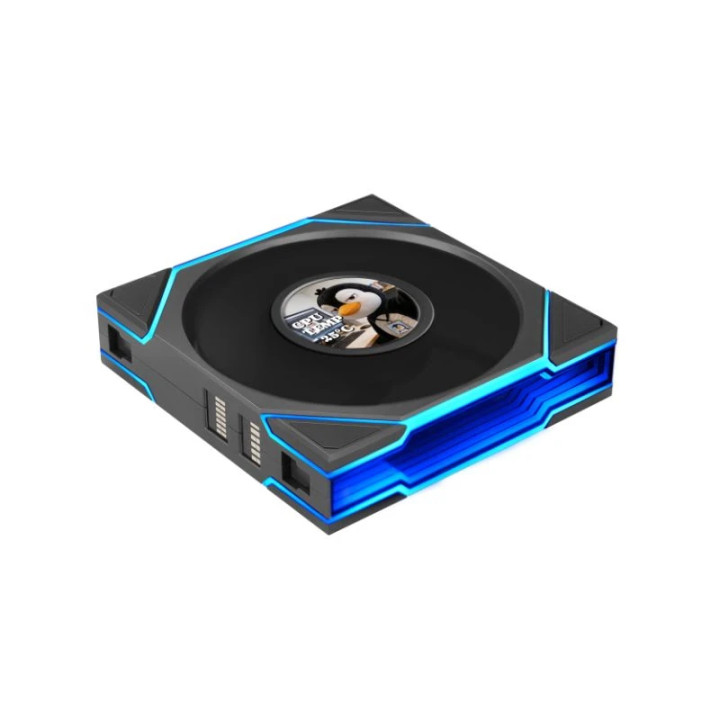 Вентилатор Lian Li UNI FAN TL LCD FLEX, 120mm RGB LCD дисплей - 12TLLCD1F1B - 2