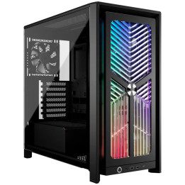 Кутия за компютър Corsair 4000X RS, Mid-Tower, Черна, Tempered Glass - CC-9011302-WW - 1