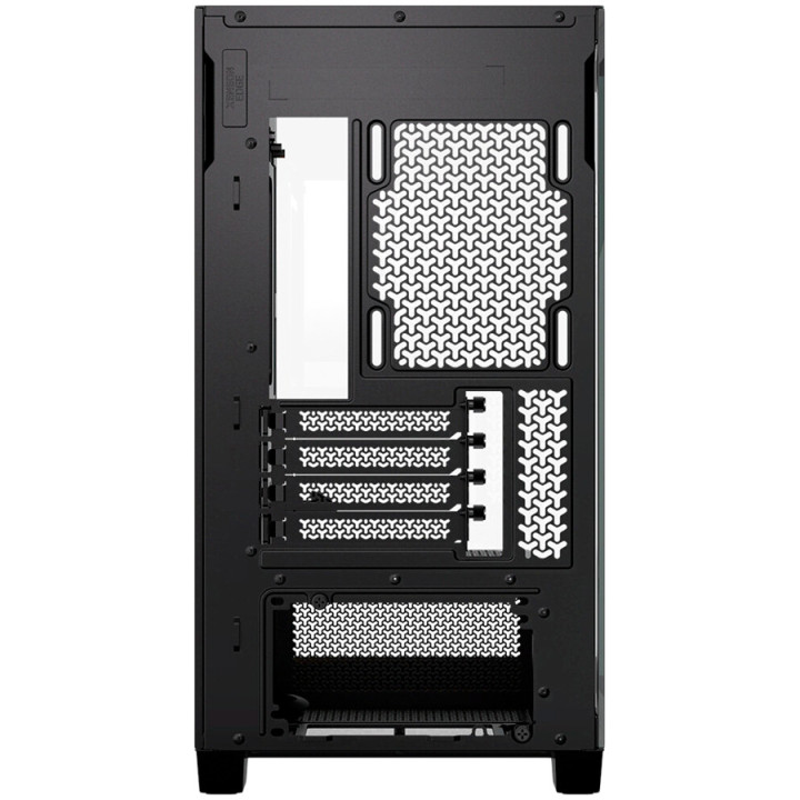 Кутия за компютър Corsair 2800X RS-R ARGB, Micro-ATX, Panoramic Glass, 3x120mm вентилатори, Черна - CC-9011347-WW - 5