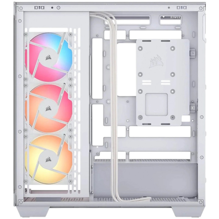 Кутия за компютър CORSAIR 3500X RSR ARGB Tempered Glass Mid-Tower, White - CC-9011323-WW - 10