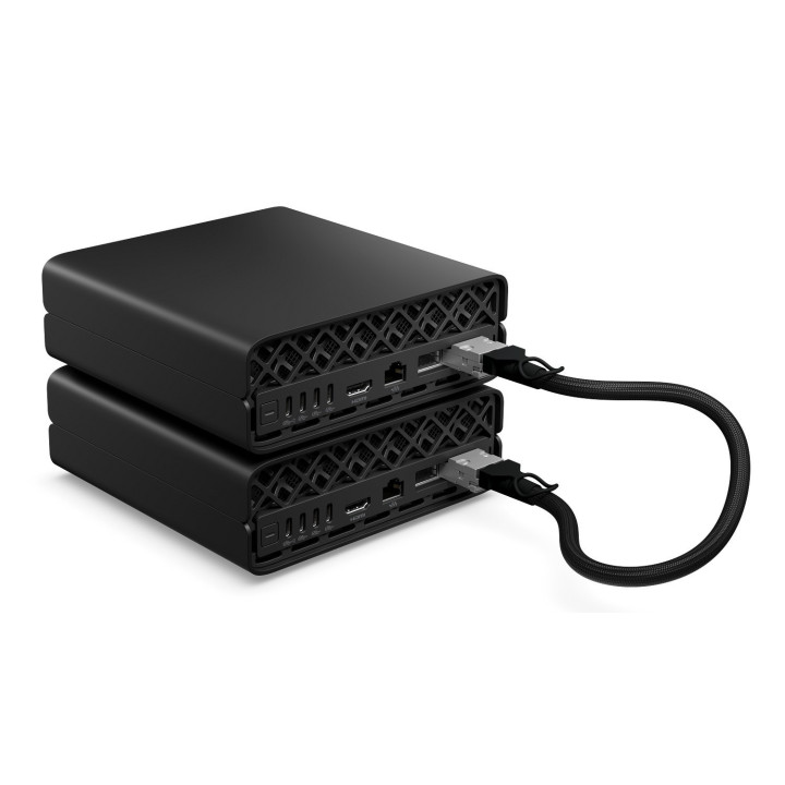 Mини компютър HP ZGX Nano G1n, NVIDIA GB10 Grace Blackwell 20-core, NVIDIA Blackwell, 128GB LPDDR5X, 2TB SSD PCIe 4.0, NVIDIA DG