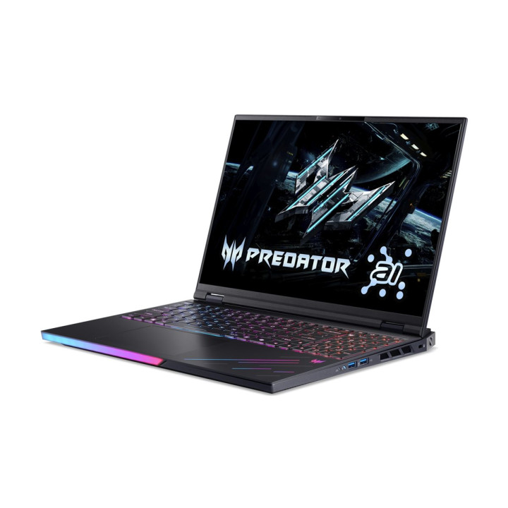 Лаптоп Acer Predator Helios 16 PH16-73-94AF, 16" OLED, Intel Core Ultra 9 275HX, RTX 5090, 64GB DDR5, 2TB SSD, Windows 11 Home -