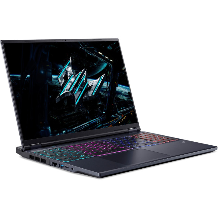 Лаптоп Acer Predator Helios Neo 16 PHN16-I31-70Q3, 16" WQXGA, Intel Core i7-14650HX, RTX 5060, 16GB DDR5, 1TB SSD, Windows 11 Ho