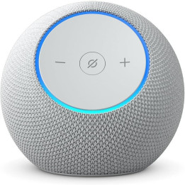 Преносима смарт тонколона Amazon Echo Dot Max 2025, Alexa, 20W, Bluetooth/Wi-Fi, бял - B0DKLVWZPF - 1