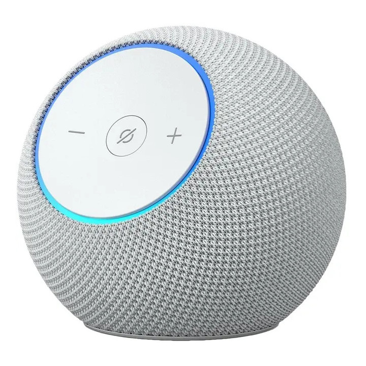 Преносима смарт тонколона Amazon Echo Dot Max 2025, Alexa, 20W, Bluetooth/Wi-Fi, бял - B0DKLVWZPF - 2