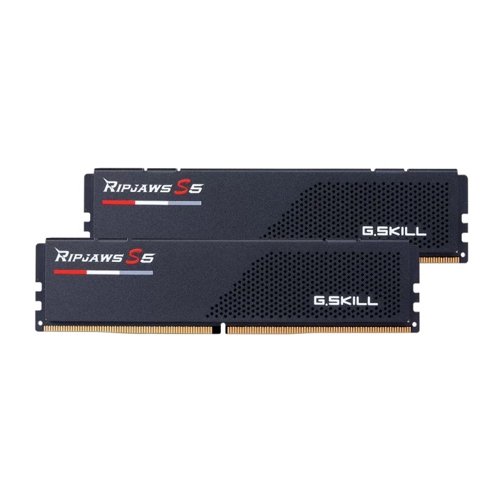 RAM памет G.SKILL Ripjaws S5 Black 128GB(2x64GB) DDR5 6400MHz, CL36 - Intel XMP - F5-6400J3644F64GX2-RS5K - 1