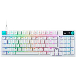 Механична геймърска клавиатура Logitech G316 X 98, Hot-Swappable Tactile Switch, RGB подсветка, бяла - 920-014231 - 1