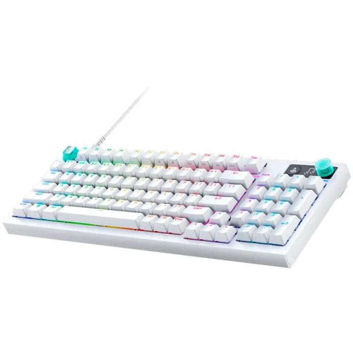 Механична геймърска клавиатура Logitech G316 X 98, Hot-Swappable Tactile Switch, RGB подсветка, бяла - 920-014231 - 3