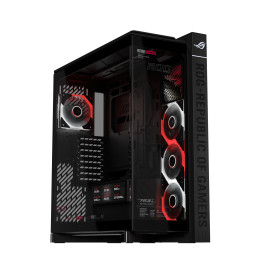Кутия за компютър ASUS ROG CRONOX ARGB, E-ATX Mid-Tower, Черна - 90DC00T0-B09030 - 1