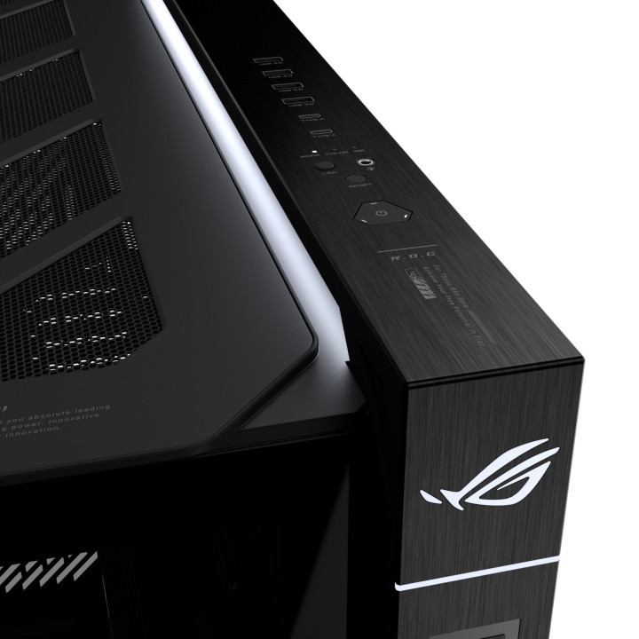 Кутия за компютър ASUS ROG CRONOX ARGB, E-ATX Mid-Tower, Черна - 90DC00T0-B09030 - 6