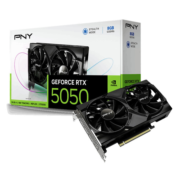 Видео карта PNY GeForce RTX 5050, 8GB GDDR6 - VCG50508SFXPB1 - 1