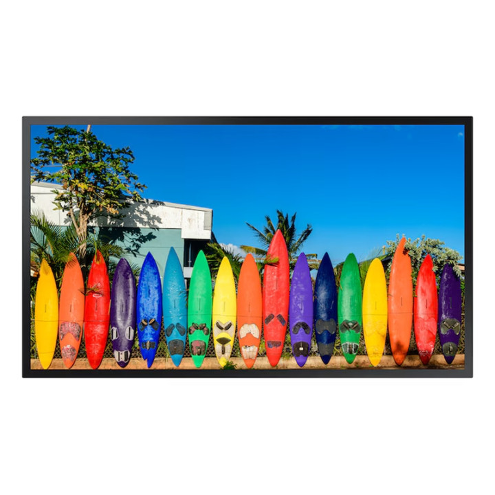 Широкоформатен дисплей Samsung OM46B, 46" (116.84 cm) VA  Semi Outdoor, 1920x1080, 4000 nit, HDMI, DP, USB - LH46OMBEBGBXEN - 1