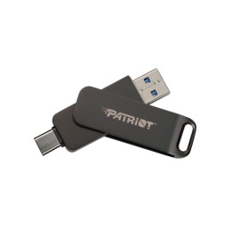 USB флаш памет Patriot Rage R550, 128GB USB 3.2 Gen 1 Type A+C - PE128GR550DSAD - 1