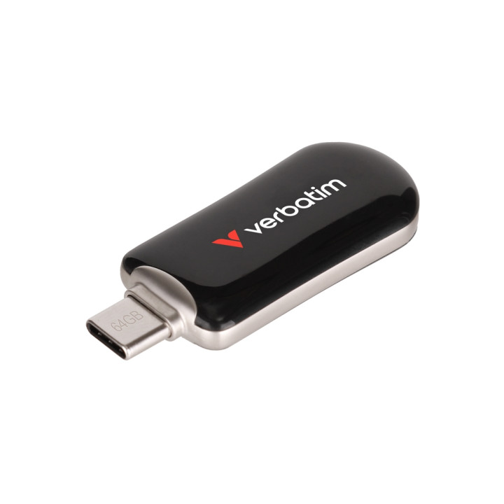 USB флаш памет Verbatim Plectra, 64GB USB-C USB 3.2 Gen 1 - 30224 - 1