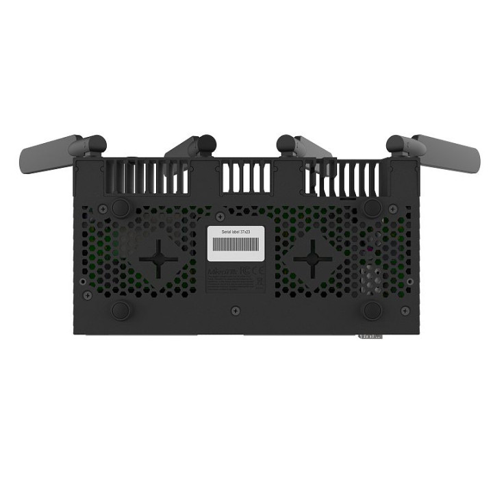 Двулентов рутер MikroTik RB4011iGS+5HacQ2HnD-IN, 4-ядрен 1.4GHz процесор, 5GHz до 1733Mbps, 4 външни антени, RouterOS L5 - RB401