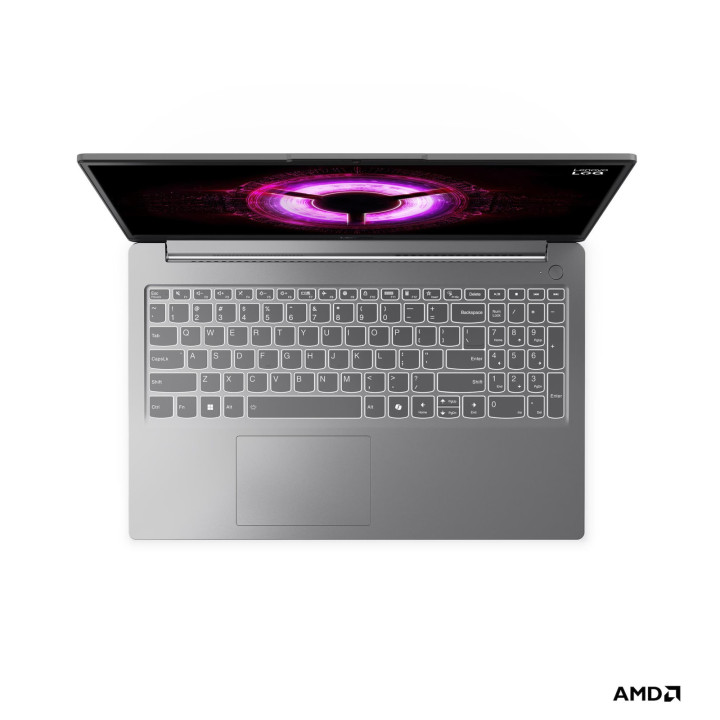 Лаптоп Lenovo LOQ 15ARP10E, 15.6" FHD IPS 144Hz, Ryzen 7 7735HS, RTX 4050 6GB, 16GB DDR5, 512GB SSD, Free OS - 83S000AMBM - 7