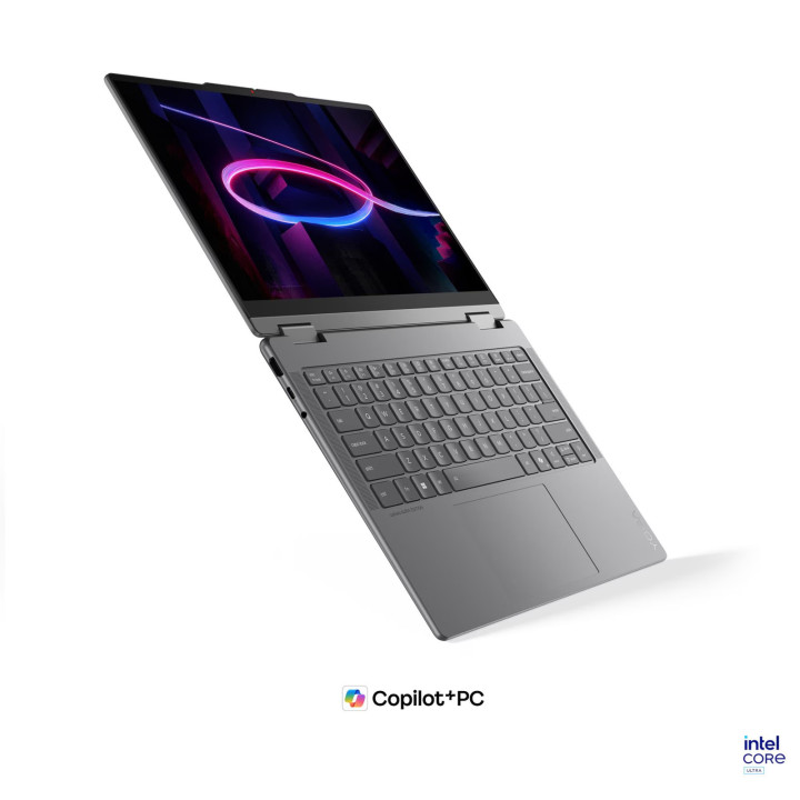 Лаптоп Lenovo Yoga 7 2-in-1 14IPH11 Aura Edition, 14" 2.8K WQXGA+ OLED 120Hz тъчскийн, Intel Core Ultra 5 325, 24GB LPDDR5X, 1TB