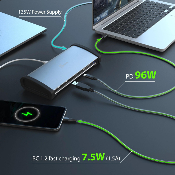 Докинг станция j5create JTD562, Thunderbolt 4, USB-C, 8K - JTD562 - 3