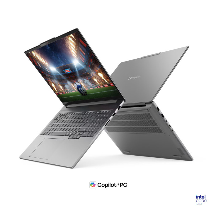 Лаптоп Lenovo IdeaPad Pro 5 16IPH11, 16" OLED 2.8K (2880x1800), Intel Core Ultra 9 185H, RTX 5060 8GB, 32GB LPDDR5X, 1TB SSD, Fr