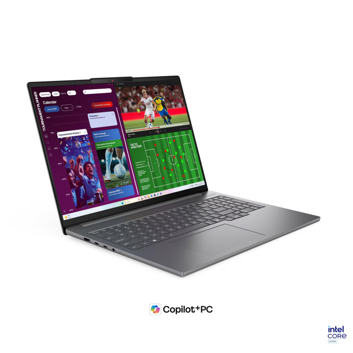 Лаптоп Lenovo IdeaPad Pro 5 16IPH11, 16" OLED 2.8K (2880x1800), Intel Core Ultra 9 386H, 32GB LPDDR5X, 1TB SSD, Free OS - 83SK00