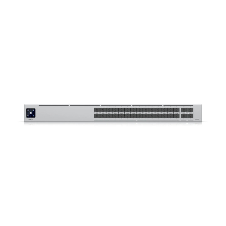 Комутатор Ubiquiti USW-Pro-Aggregation, 28x 10G SFP+, 2x 25G SFP28, управляем L3 - 3