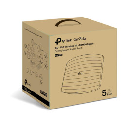 Точка за достъп TP-Link EAP245(5-pack) Omada AC1750 v3 двулентова