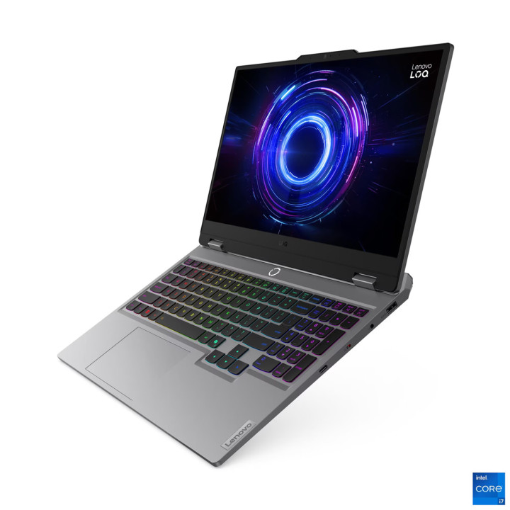 Лаптоп Lenovo LOQ 15IRX10, 15.6" Full HD IPS 144Hz 300nits, 100% sRGB, Intel Core i5-13650HX, RTX 5070 8GB GDDR7, 32GB DDR5, 1TB