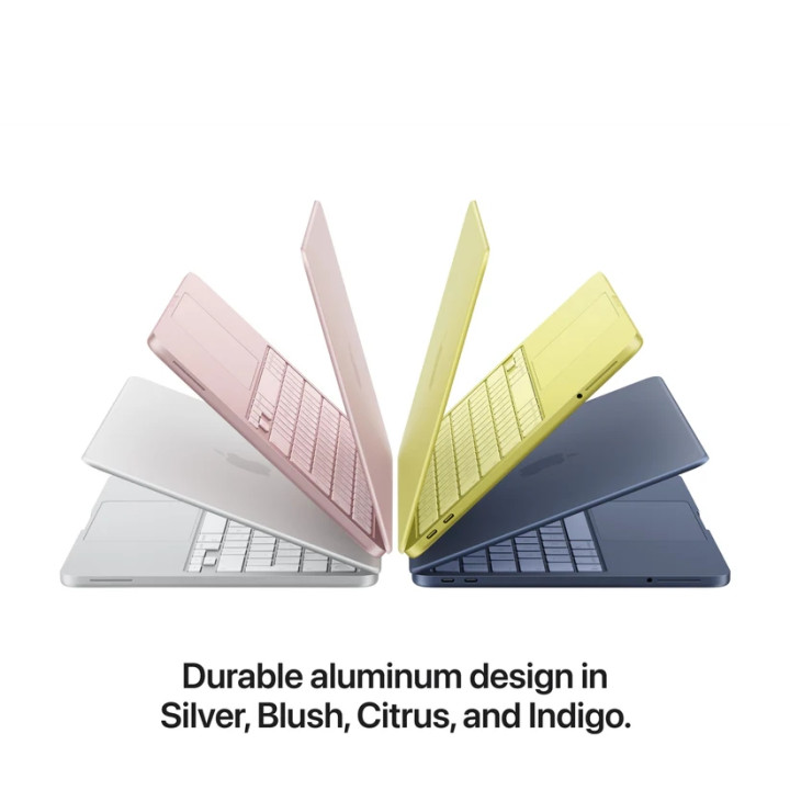 Лаптоп Apple MacBook Neo 13, 13.0" Liquid Retina IPS (2408x1506), Apple A18 Pro (6-core CPU, 5-core GPU), 8GB, 512GB SSD, macOS 