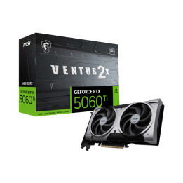 Видео карта MSI Nvidia GeForce RTX 5060 Ti 16G VENTUS 2X OC PLUS, 16GB GDDR7, 128bit - 1