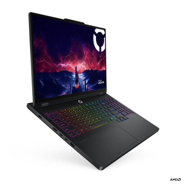 Лаптоп Lenovo Legion 5 Pro 16AFR10, 16" WQXGA OLED 500nits, 100% DCI-P3, 165Hz, AMD Ryzen 9 9955HX, RTX 5070 8GB GDDR7, 32GB RAM