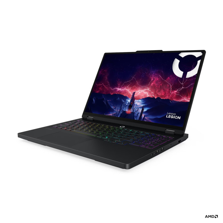 Лаптоп Lenovo Legion 5 Pro 16AFR10, 16" WQXGA OLED 500nits, 100% DCI-P3, 165Hz, AMD Ryzen 9 9955HX, RTX 5070 8GB GDDR7, 32GB RAM