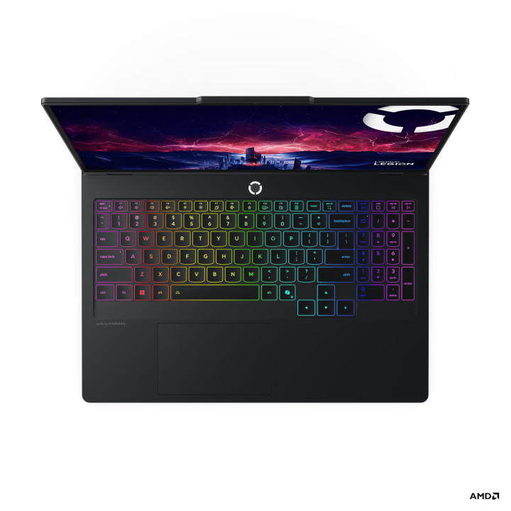 Лаптоп Lenovo Legion 5 Pro 16AFR10, 16" WQXGA OLED 500nits, 100% DCI-P3, 165Hz, AMD Ryzen 9 9955HX, RTX 5070 8GB GDDR7, 32GB RAM