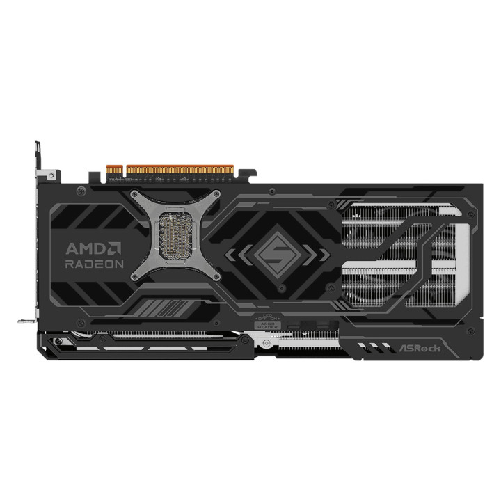 Видео карта AsRock Radeon RX 9070 XT STEEL LEGEND DARK 16GB GDDR6 - RX9070XT SLD 16G - 5
