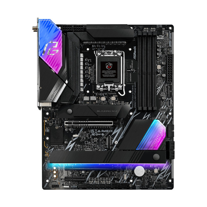 Дънна платка AsRock Z890 Lightning WiFi, ATX, LGA1851, DDR5 - 2